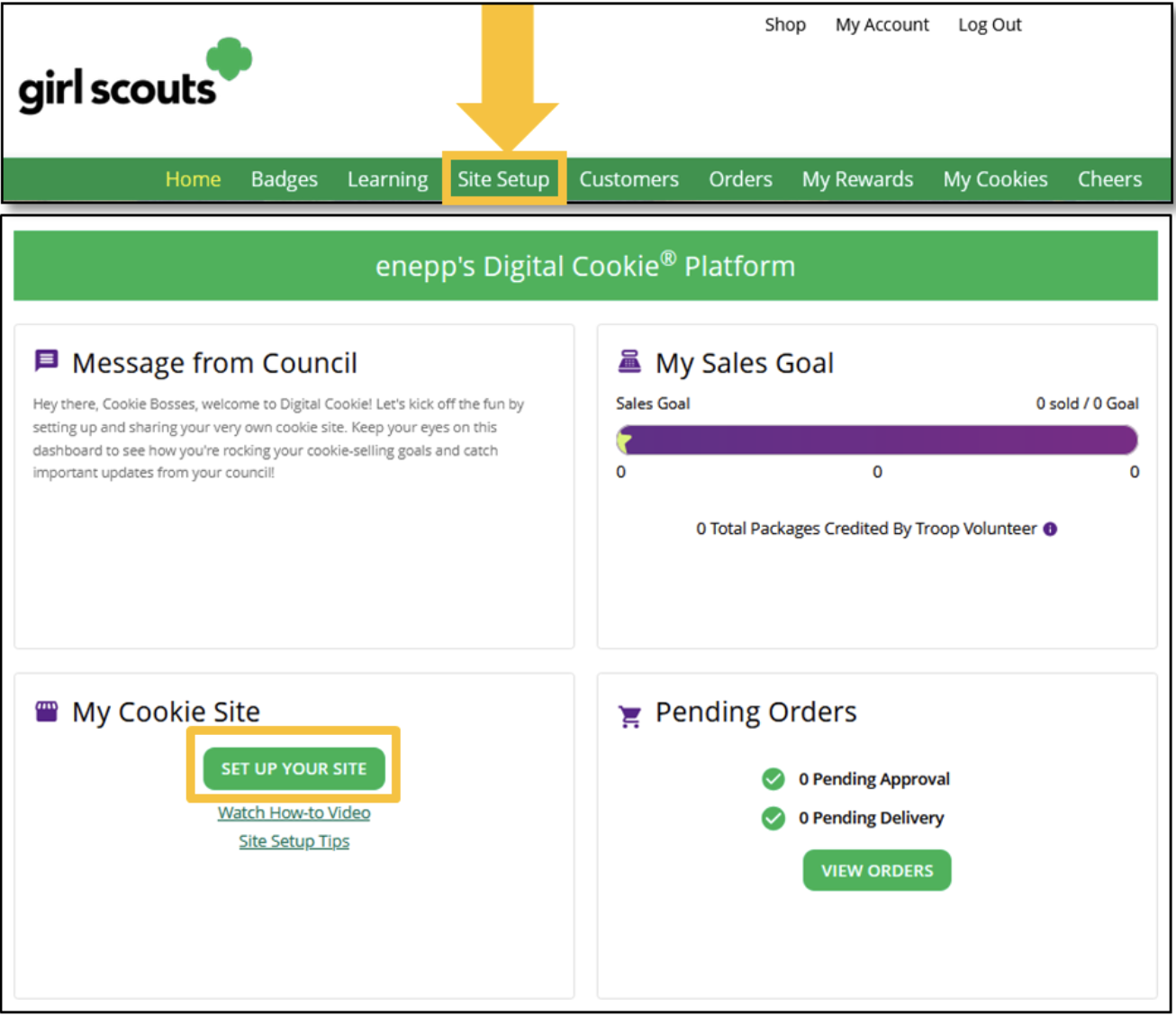 For Cookie Sellers Girl Scouts
